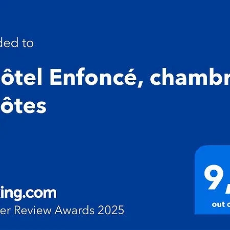 L'hotel Enfonce, D'hotes Отель типа 